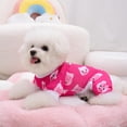 thumbnail image 4 of Pijama XPUDAC con dibujos animados para perros pequeños, 4 unidades, 4 of 6