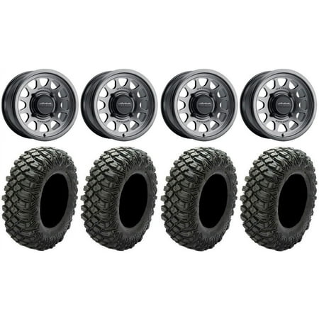 Method 414 14 Graphite +38mm Wheels 30 Crawler XR Tires Sportsman RZR Ranger Method 414 14 Graphite +38mm Wheels 30 Crawler XR Tires Sportsman RZR Ranger
