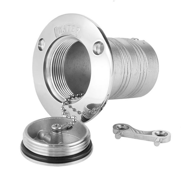 Mgaxyff Deck Funnel Gas Fuel Tank Cover Hardware Accessories Stainless Steel Deck Funnel Water Oil Inlet Fill Boat Gas Fuel Tank Cover Hardware Accessories Walmart Com