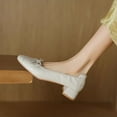 thumbnail image 4 of Ladies' Vintage Ballet Flats, Soft Leather Style, Slip-on, 4 of 15
