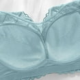 thumbnail image 7 of Sports Bras for Women Pack Add a Cup Size Push up Bra Large Size Thin Lace Bra Gathered Without Steel Ring Comfortable Fixed Adjustable Breast Collection Cotton, 7 of 7