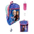 thumbnail image 1 of Set 5 Piezas Mochila Escolar Frozen 16 Pulgadas Bolsillo Frontal Y Laterales Correas Ajustables Color Azul, 1 of 1