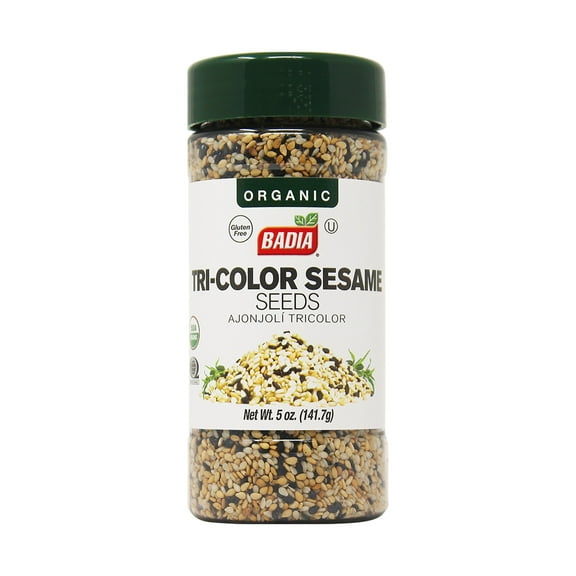 Pack of 6, Badia Tri-Color Sesame Seeds, 5 oz