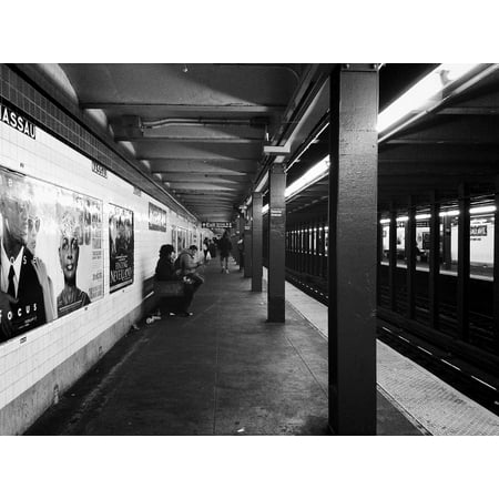 Laminated Poster Underground Subway City Station Urban Poster Print 11 x