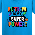 thumbnail image 4 of Inktastic Autism is My Super Power with Puzzle Pieces Youth T-Shirt, 4 of 5