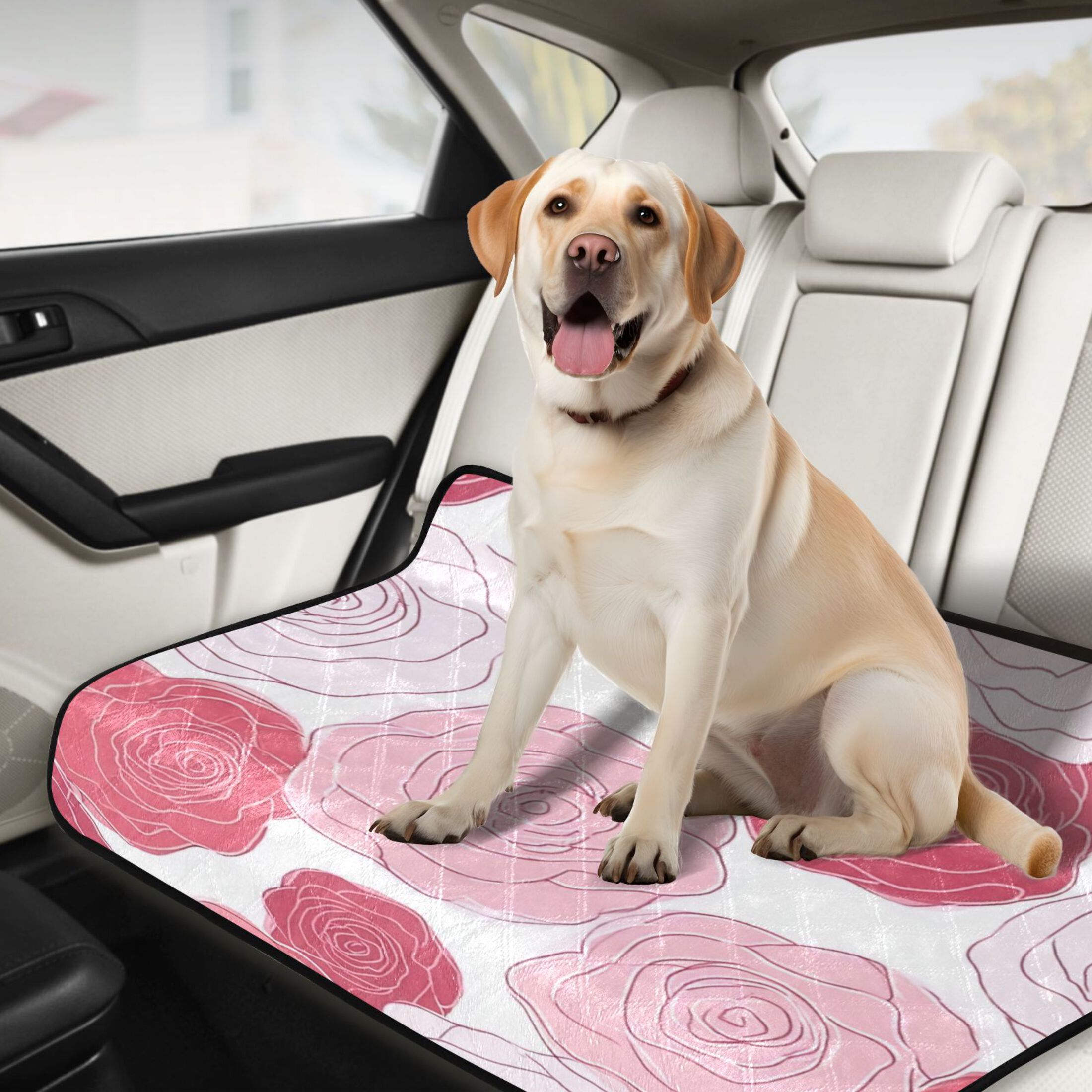 IAUYY Washable Pee Pads for Dogs Smallx3 Absorbent and Leak-Proof Non-Slip Reusable Puppy Pee Pads for Dogs Applicable to Playpen Potty Crate Petal Space