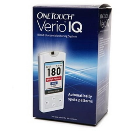 - OneTouch VerioIQ Blood Glucose Monitoring System 1 Each (Pack of 4)