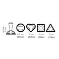 DBYLXMN Kitchen Dumpling Italian Dumpling Four Piece Set Of Triangular ice-packs-for-lunch-bags-and-coolers-reusable-freezer-packs-for-lunch