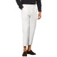 thumbnail image 4 of Pantalones formales recortados para hombre edición INSPIRE CHIC, color sólido, frente plano, talla 30, blancos, 4 of 6