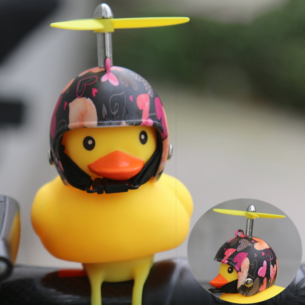 Warning Light Bike Horn Bicycle Lights Bell Lovely Cute Duck With