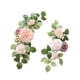 thumbnail image 3 of 2 piezas de flores de arco de boda, flores artificiales, hojas verdes, letrero de bienvenida Estilo D, 3 of 9