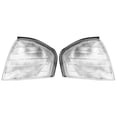 thumbnail image 4 of 2 pcs Parking Signal Indicator Corner Light Lamp Shell Housing for Mercedes Benz C-Class W202, 4 of 12