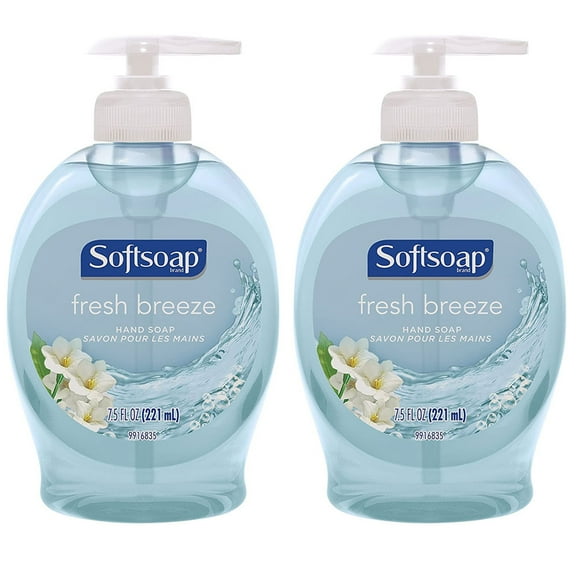 Pack of (2) Colgate-Palmolive Softsoap Hand Soap Fresh Breeze, 7.5 Fl Oz