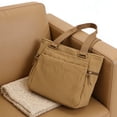 thumbnail image 6 of Commute Casual Tote Bag Large Capacity Water Repellent Shoulder Bag Multi Pocket Zipper Organizer Lightweight Durable Daily Handbag For Laptop Tablet Work Student Class Travel Shopping Use, 6 of 6