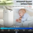 thumbnail image 2 of Whynter Portable Air Conditioner, Dehumidifier, & Fan with HEPA Filter 500 sq ft Efficiency 14000 BTU ARC-147WF, 2 of 17