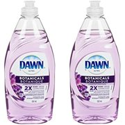 Dawn Ultra Dishwashing Liquid 2X More Cleaning Power, Botanicals Lavender Scent, 17.9 Ounce (Pack Of 2)