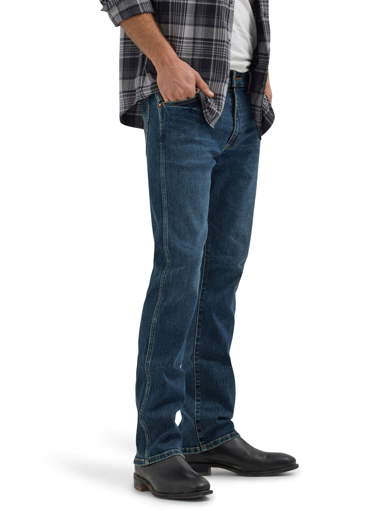 Wrangler® Men's 5-Pocket Bootcut Jean with Stretch, Sizes 30-42