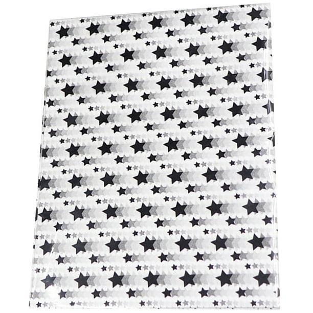 50 hojas de papel de regalo, papel de seda con forma de estrella, papel de regalo para ramos de cumpleaños y festivales