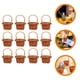 thumbnail image 4 of ColoMX 12 piezas mini canasta de flores pequeñas canasta tejida decoraciones decorativas de cesta decorativa, 4 of 7