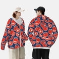 thumbnail image 4 of Lsque Hand Drawn Tomatoes UPF 50+ Lightweight Sun Protection Men's Women's Long Sleeve Shirt, Hoodie Performance -X-Large, 4 of 9