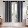 thumbnail image 1 of Blackout Blackout Cortinas, Juego de Cortinas de 2 Piezas para Recámara y Sala de Estar 42x72 Pulgadas, Cortinas Térmicas Aislantes Que Oscurecen la Habitación con Ojales, Reducción de Ruido y Bloque, 1 of 7
