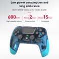 thumbnail image 2 of Controlador de juego de 6 ejes Controlador de Gamepad de vibración de motor dual para interruptor PS4 NS Tmvgtek Para estrenar, 2 of 6