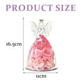 thumbnail image 5 of Gifts for Her, Glass Angel Figurine with Three Roses Gifts,Preserved Forever Real Rose Gifts for Women, Angel Guardian with Rose Flower Gift - pink, 5 of 6