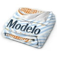 thumbnail image 2 of Modelo Beer Fleece Blanket, Very Soft Microfiber Flannel Blanket for Couch Warm and Cozy for All Seasons, 2 of 6
