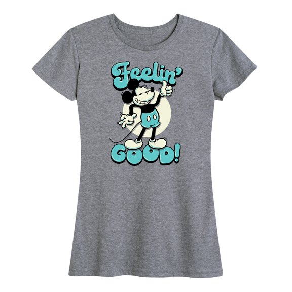 Mickey & Friends - Feelin' Good - Women's Short Sleeve Graphic T-Shirt