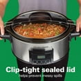 thumbnail image 2 of Hamilton Beach Hamilton Beach Programmable Stay or Go 6 Quart Slow Cooker, 2 of 7