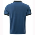 thumbnail image 3 of zfhfof Men's Muscle Polo Shirts Summer Short Sleeve Button Collar T Shirts Fashion Casual Athletic Golf Shirts, 3 of 5