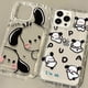 thumbnail image 2 of Cute Pochacco Phone Case for iPhone 15 14 13 12 11 Pro Max XR XS X 8 7 6 6S Plus SE 2020 Shockproof Transparent Back Cover, 2 of 5