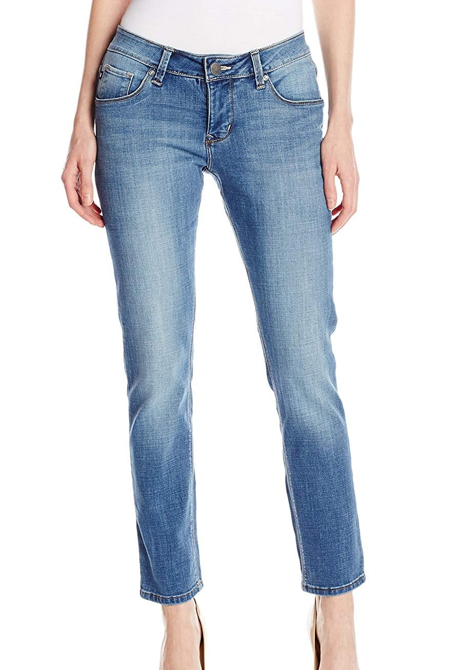 Lee - Womens Jeans Soft Knit Lining Skinny Leg Midrise Stretch 8 ...