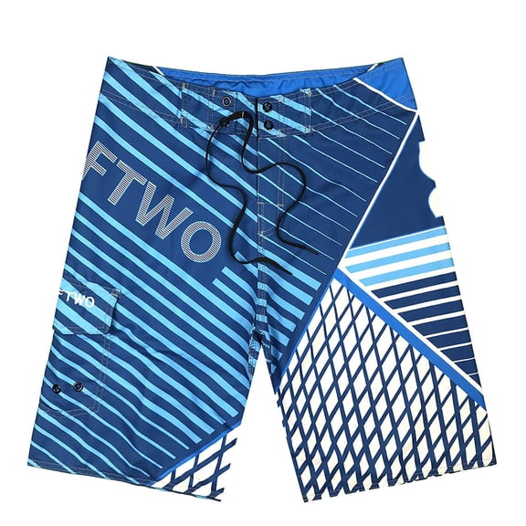 CONZONE Men'S Swim Trunks Casual Graphic Y2K Board Shorts for Men Elastic Waist Drawstring Lightweight Quick Dry Summer Beach Swim Shorts