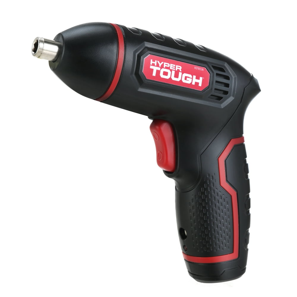 Hyper Tough 4 Volt Lithiumion Cordless Screwdriver