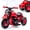 Red, variant on Hetoy 6V Kids Bubble Ride-On Motorcycle – Electric 3-Wheel Toy