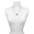 thumbnail image 3 of Delight Jewelry Stainless Steel Home is Texas - Gymnastics Mom Ring Charm Necklace, 18", 3 of 4