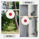 thumbnail image 5 of Microfiber Targets for Practice 8Pcs Thick Triple Layer Target Set, 5 of 5