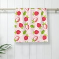 thumbnail image 4 of Kdxio Hand Towel Hand Drawn Strawberry for Bathroom Kitchen Fingertip Bath Towels 27.5 x 16 Inch Home Hotel Gym Laundry Room, 4 of 5