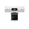 thumbnail image 3 of Logitech BRIO 500 Wired HD Webcam, 60 fps/1080p, Live Streaming, Auto Light Correction, Auto Framing and Show Mode Support, 4MP, USB-C, for laptops, LCDs or monitors, Windows/macOS/ChromeOS,  white, 3 of 7