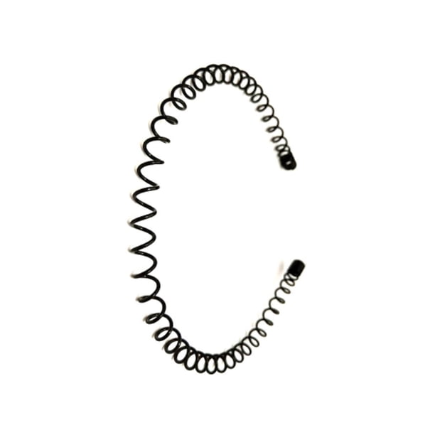 Sonducket Diademas para hombres Diadema ondulada Primavera Unisex Aro para el cabello Suministros de salón Espalda confiable Deportes al aire libre Accesorio para el cabello tipo 4 Sonducket AP008942-04B