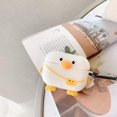 thumbnail image 3 of Compatible con Airpods Case Pro White Bag Duckkids Teenagers Girls Boys Women Funda protectora de silicona para Airpods Case Cute Duck, Funny Kawaii Fas, 3 of 5