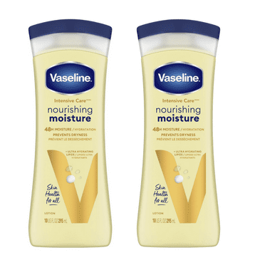Vaseline Intensive Care Essential Healing Non Greasy Body Lotion All Skin Type, 13.5 fl oz (2 Pack)