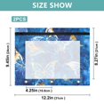 thumbnail image 3 of Butterflies Patterns Batik Dye 3-Ring Binder Pouches A4 Size Zipper Pocket File Storage 2 Packs, 3 of 6