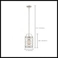 thumbnail image 2 of Nuvo 60-5332 - Ginger - 1 Light Mini Pendant w/ Etched Opal Glass, 2 of 9