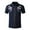 Navy, variant on Men's Western Cowboy Shirts Short Sleeve Slim Fit Lightweight Breathable Casual Button Down Shirts Embellished Shirts