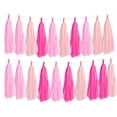 thumbnail image 2 of Party Decor,Hanging Ornament,Multi Color Paper Tassel Set,DIY Garland Accessory For Birthday Wedding And Festival(Pink), 2 of 7