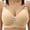 Beige, variant on Minimizer Bras for Women Plus Size Comfort Support Wireless Bra Full Coverage Push Up Bralette Adjustable Straps Daily Wear Bras Pink 5XL
