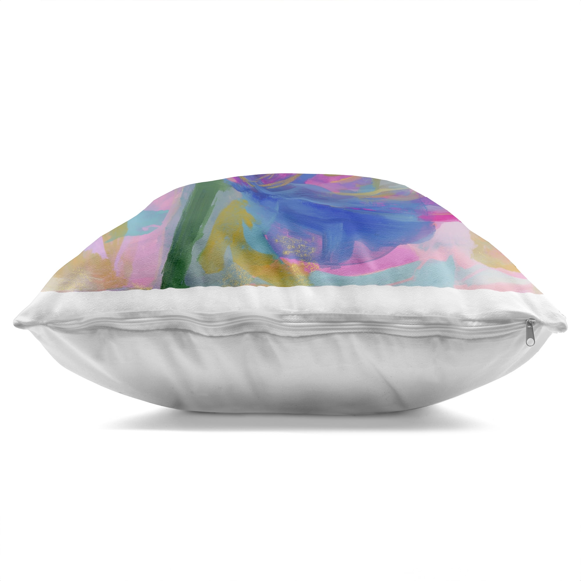 Stupell Industries Backlit Kaleidoscopic Poppy Decorative Printed Throw Pillow, design by Chromatic Storm Studio, 18 x 7 x 18