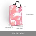 thumbnail image 3 of Panier à Linge Imperméable Pliable, Sac à Linge avec Poignée en Aluminium Pink Unicorn, 50L, 3 of 6